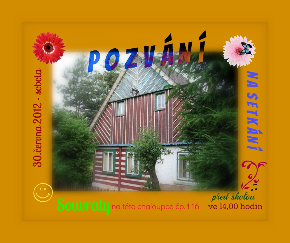 Pozvání na setkání 2012